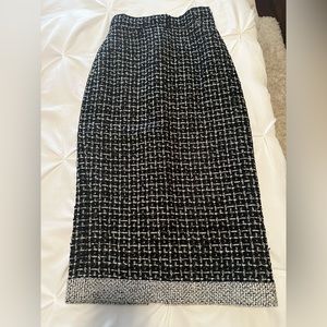 Chanel tweed skirt